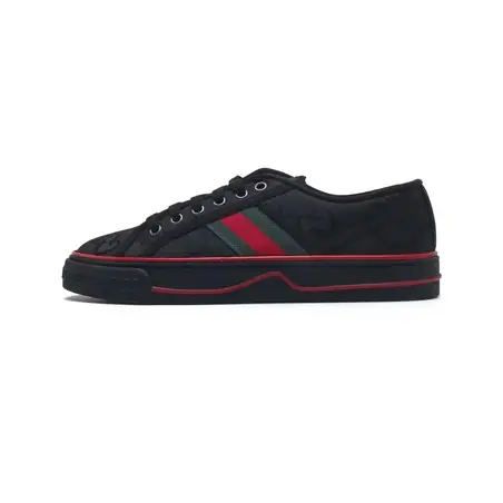 Gucci GG Supreme Sneakers en negro