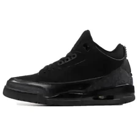 Jordan 3 (boys and girls) en negro