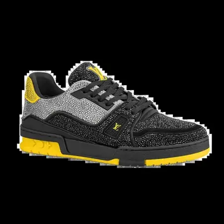 Louis Vuitton Trainer Sneakers en negro